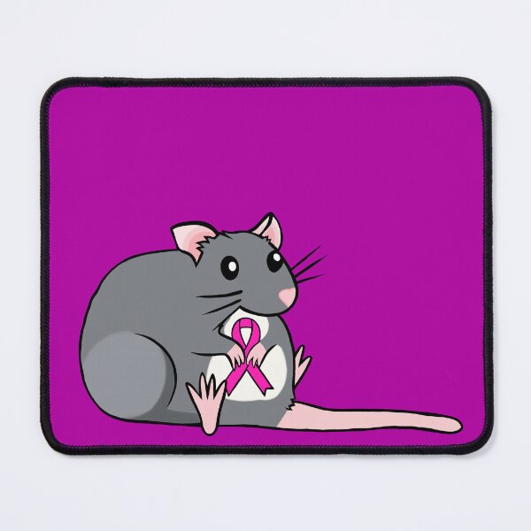 Item preview, Chubby Rat Awareness Ribbon (Pink) designed and sold by CaitlynConnor.