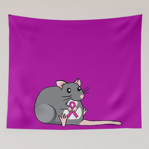 Aperçu de l'œuvre Ruban de sensibilisation aux rats potelés (rose) créée et vendue par CaitlynConnor.