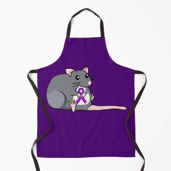 Item preview, Chubby Rat Awareness Ribbon (Purple) designed and sold by CaitlynConnor.