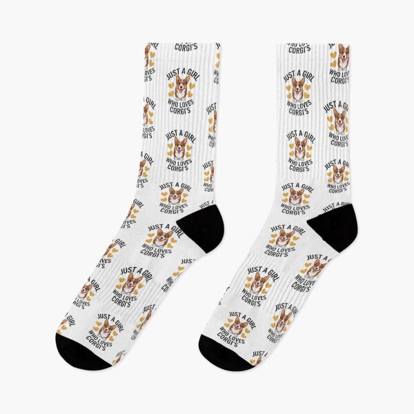 Item preview, Just A Girl Who Loves Corgis - Heart Design designed and sold by Peter Stawicki.