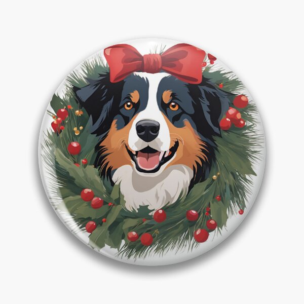 Item preview, Jolly Christmas - Australian Shepherd Nose Edition designed and sold by GoodyPaws.