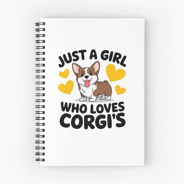 Item preview, Just A Girl Who Loves Corgi Puppy - Heart Design designed and sold by Peter Stawicki.