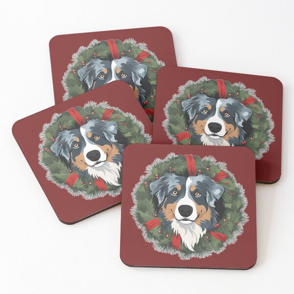 Item preview, Jolly Christmas - Australian Shepherd Nose Edition designed and sold by GoodyPaws.