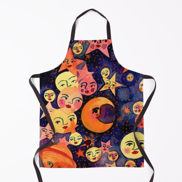 Item preview, Retro Celestial Pattern for College Dorm Decor 90sIllustrator Jemma Jamie SKidmore designed and sold by Jemma Jamie Skidmore.