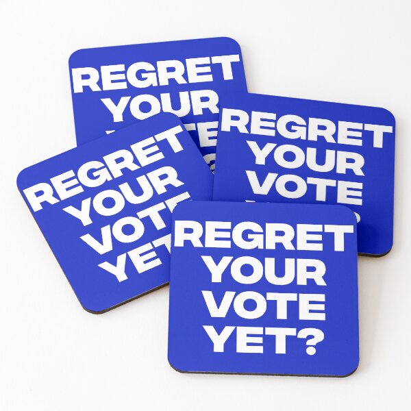 Item preview, Regret Your Vote Yet? designed and sold by AMangoTees.