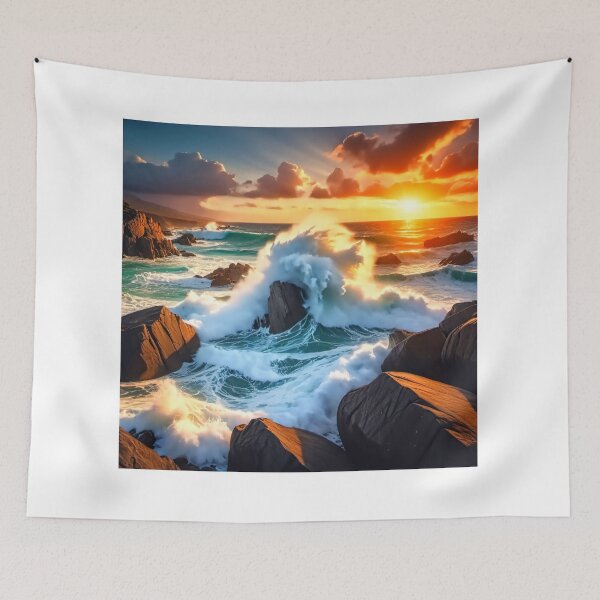 Item preview, Crashing in the Sunset designed and sold by vernonplatt.