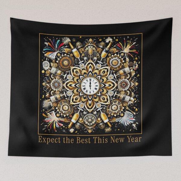 Item preview, Expect the Best This New Year designed and sold by wisebearmedia.