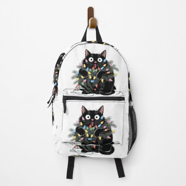 Item preview, Funny Christmas Cat, Meowy Christmas, Santa's little helper, Be happy designed and sold by KolorellaS.