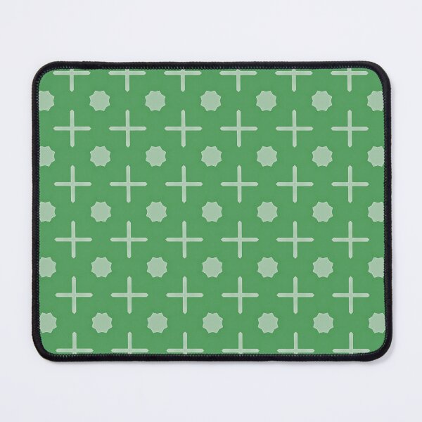 Item preview, Green Background with Cross and Star Shapes designed and sold by Genie-0750.