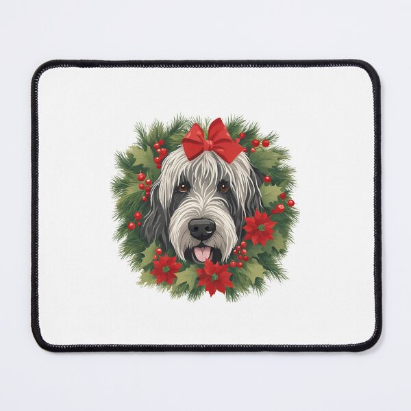 Item preview, Jolly Christmas - Briard Nose Edition designed and sold by GoodyPaws.