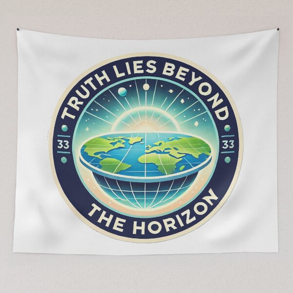 Item preview, Flat Earth Theory designed and sold by supersanko.