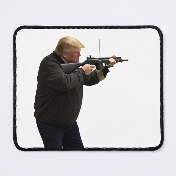 Item preview, DONALD TRUMP SHOOTING M*16  designed and sold by zangess1.