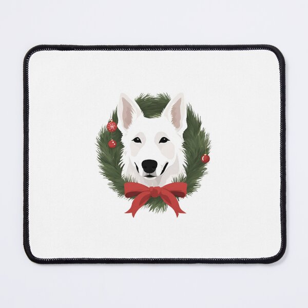 Item preview, Jolly Christmas - White Swiss Shepherd Nose Edition designed and sold by GoodyPaws.