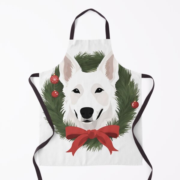 Item preview, Jolly Christmas - White Swiss Shepherd Nose Edition designed and sold by GoodyPaws.