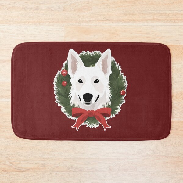 Item preview, Jolly Christmas - White Swiss Shepherd Nose Edition designed and sold by GoodyPaws.