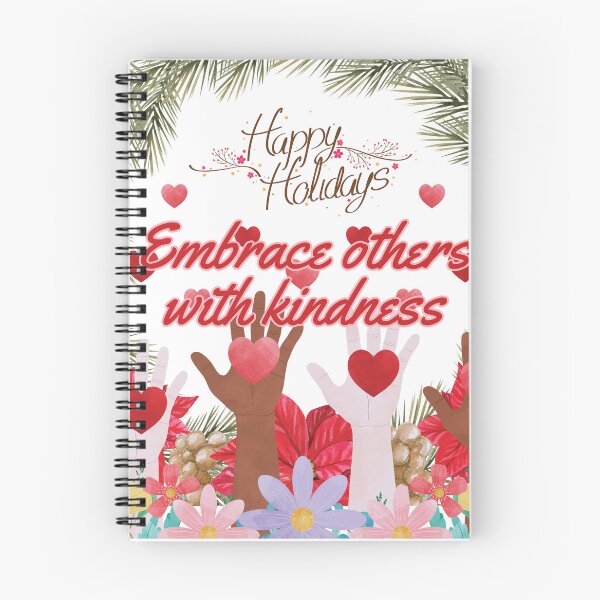 Item preview, Embrace Others With Kindness Happy Holidays XM8 designed and sold by HappyHavenStu.