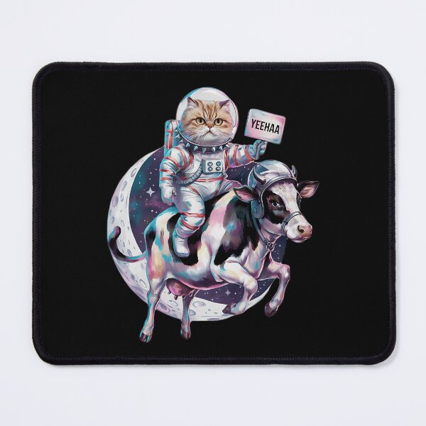 Item preview, Cute Astronaut Cat - Cow Jumped Over The Moon - Conspiracy Theory designed and sold by Conspiracy Crew.