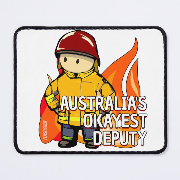 Item preview, Australia's Okayest Deputy designed and sold by Flashover.