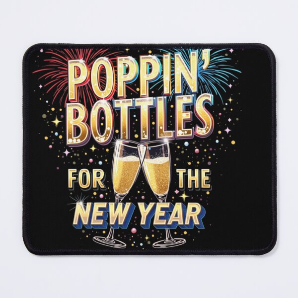 Item preview, Poppin' Bottles for the New Year designed and sold by eajob.