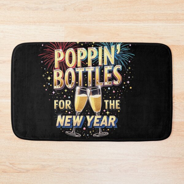 Item preview, Poppin' Bottles for the New Year designed and sold by eajob.