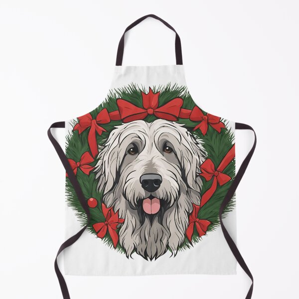 Item preview, Jolly Christmas - Bergamasco Shepherd Nose Edition designed and sold by GoodyPaws.