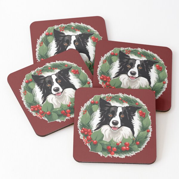 Item preview, Jolly Christmas - Border Collie Nose Edition designed and sold by GoodyPaws.