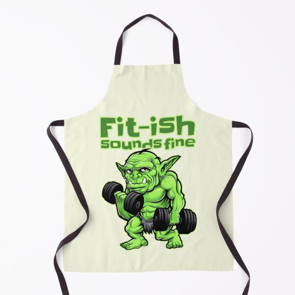 Item preview, Fit-ish sounds fine with a Green Troll Lifting Dumbbells designed and sold by SplashTastic.