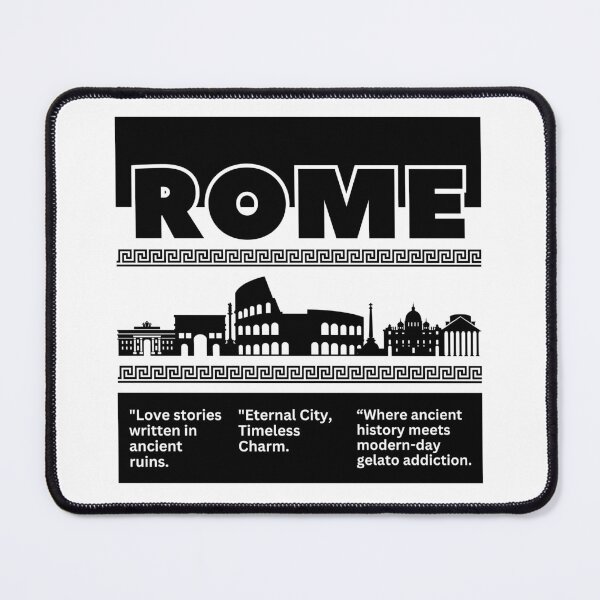 Item preview, Rome Italy Minimalist Typography  designed and sold by BaliChili.