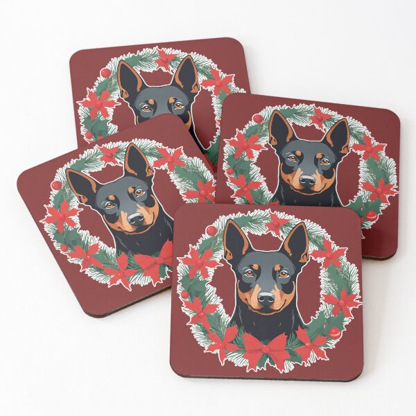 Item preview, Jolly Christmas - Australian Kelpie Nose Edition designed and sold by GoodyPaws.