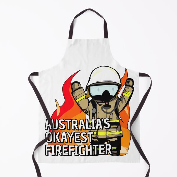 Item preview, Australia's Okayest Firefighter (WA) designed and sold by Flashover.