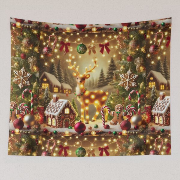 Item preview, Enchanted Christmas Reindeer - Holiday Magic designed and sold by EGurrola.