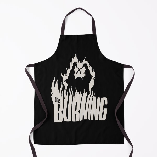 Item preview, The Burning 80s horror movie white designed and sold by LapinMagnetik.