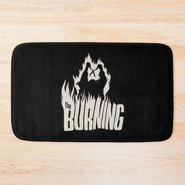 Item preview, The Burning 80s horror movie white designed and sold by LapinMagnetik.
