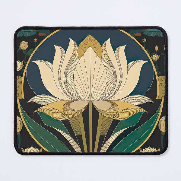 Item preview, Egyptian Lotus in Art Deco style designed and sold by Tamas Das.