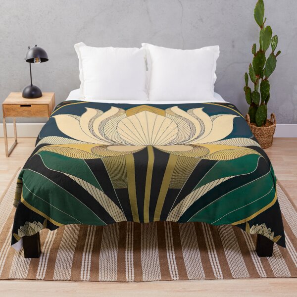 Item preview, Egyptian Lotus in Art Deco style designed and sold by Tamas Das.