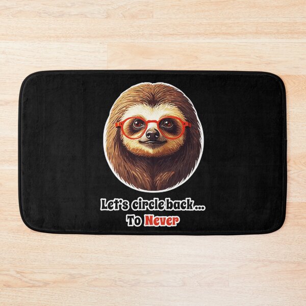 Item preview, Sloth Working in IT, Funny Corporate Design - Let's Circle Back to Never designed and sold by Ridiculam Toga.
