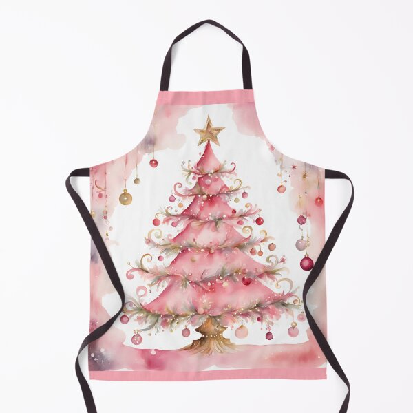 Item preview,   Pink Trees , Christmas Tree Farm, Christmas Tree Path, Cute Winter Christams Happy Holidays designed and sold by KolorellaS.