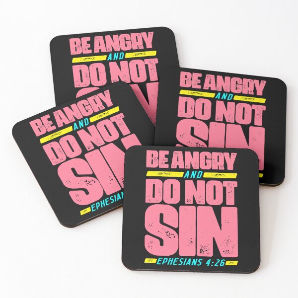 Item preview, Ephesians 4:26 Be Angry and Do Not Sin designed and sold by plushism.
