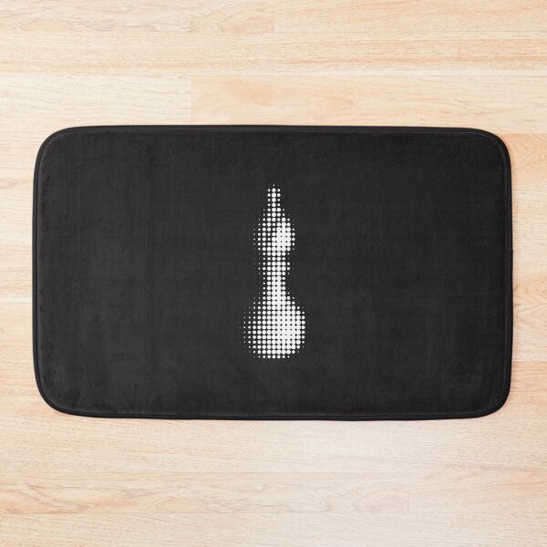 Item preview, Chess White Bishop Halftone Effect designed and sold by trepiu.
