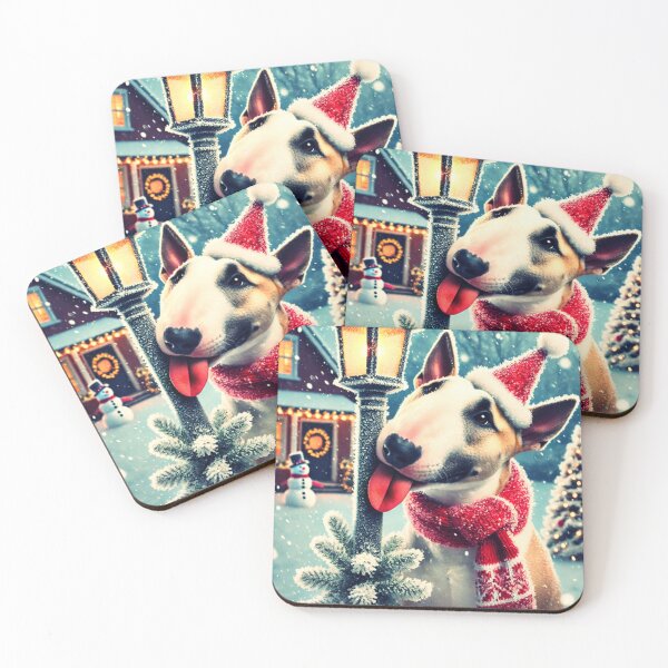 Item preview, Bull Terrier's Christmas Mishap designed and sold by Kenny8716.