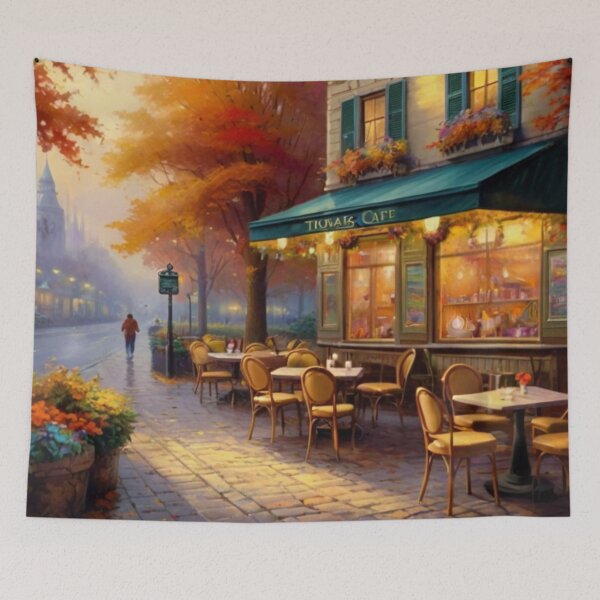 Item preview, The Autumn Street Café Experience designed and sold by BlareBlare.