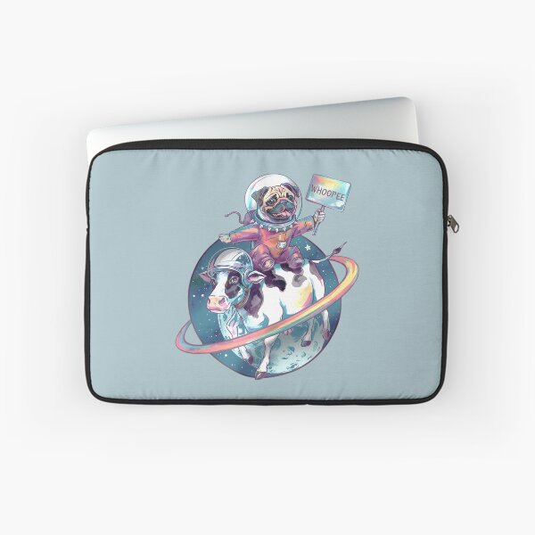 Item preview, Cute Astronaut Pug Dog - Cow Jumped Over The Moon - Conspiracy Theory designed and sold by Conspiracy Crew.