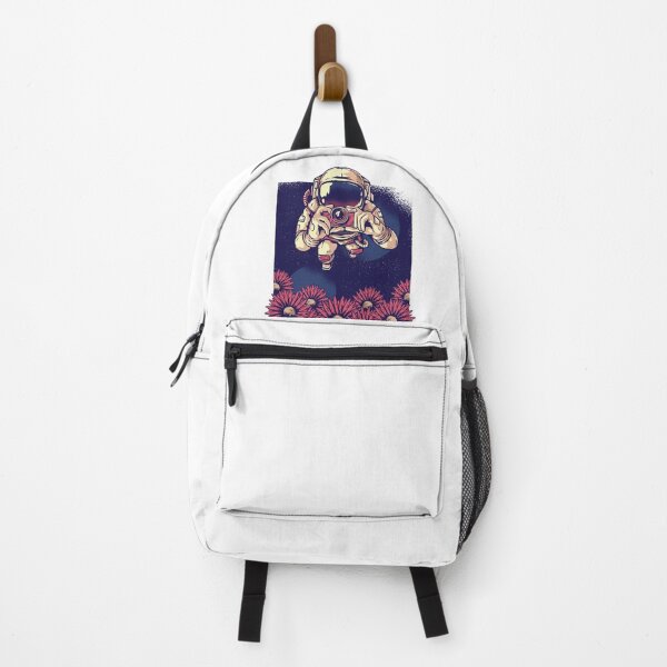 Item preview, Space Explorer Photographing Flowers designed and sold by TurtleDojo.