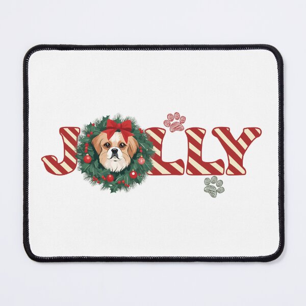 Item preview, Jolly Christmas - Pekingese Nose Edition designed and sold by GoodyPaws.