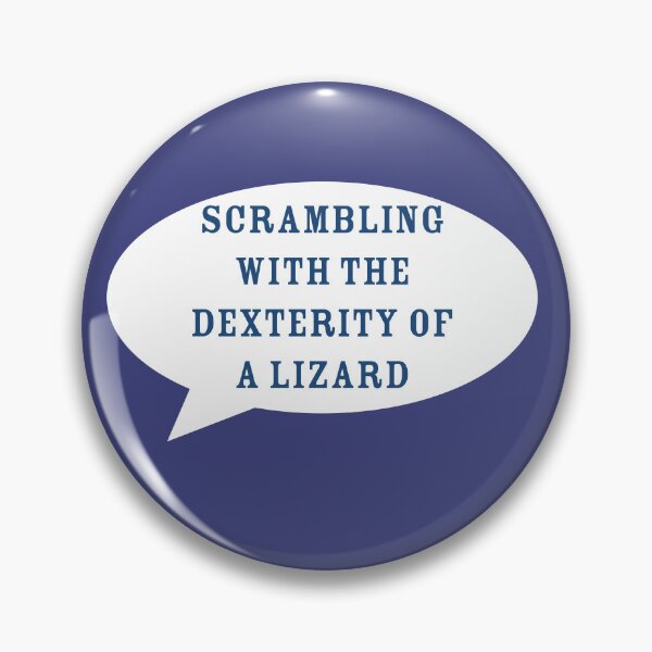Item preview, Lizard Odd Couple Quote designed and sold by reillysgal.