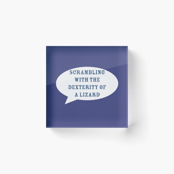 Item preview, Lizard Odd Couple Quote designed and sold by reillysgal.