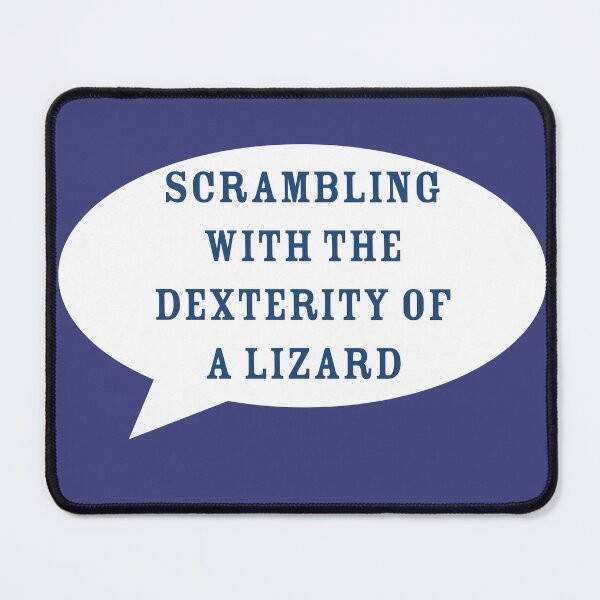 Item preview, Lizard Odd Couple Quote designed and sold by reillysgal.