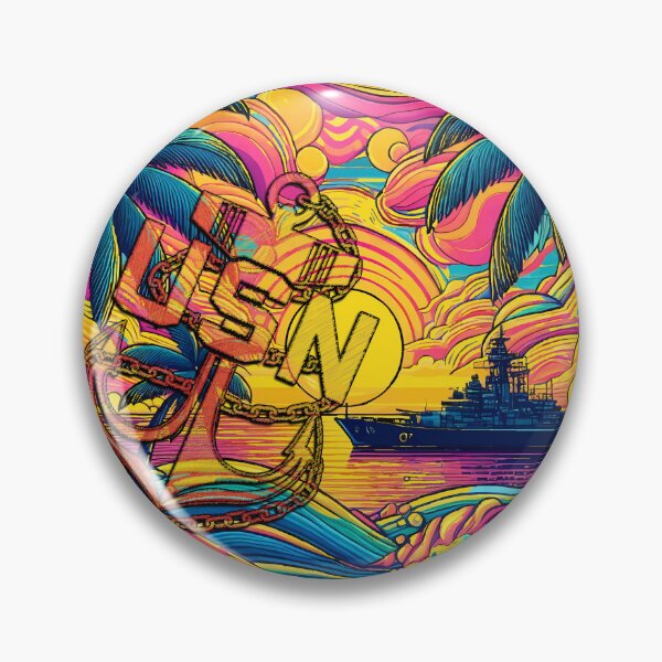 Item preview, psychadelic designed and sold by GoatandAnchor.