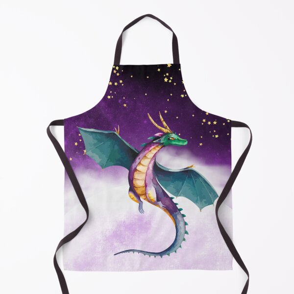 Item preview, Green Dragon with Purple Background designed and sold by Renee Koutsis.