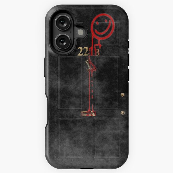 Item preview, Smile! You're at 221B - red, foggy designed and sold by gruffyjustice.